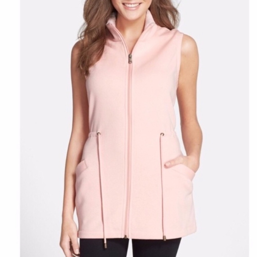 UGG Antonia zip sleeveless plush vest